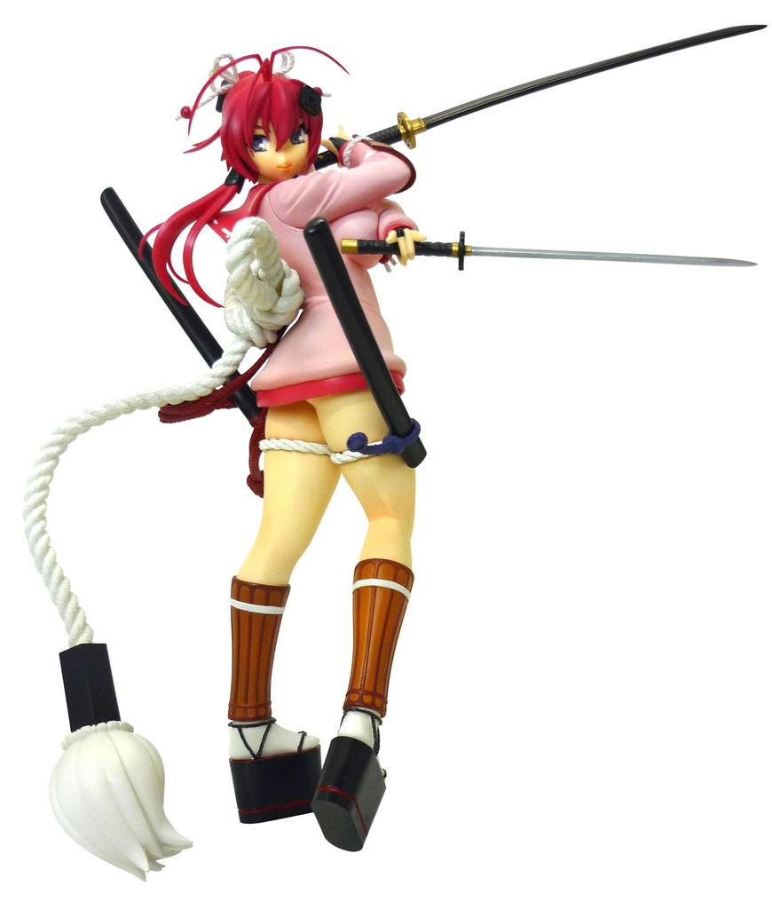 Hyakka Ryoran Samurai Girls Yagyu Jubei painted finished (PVC product)