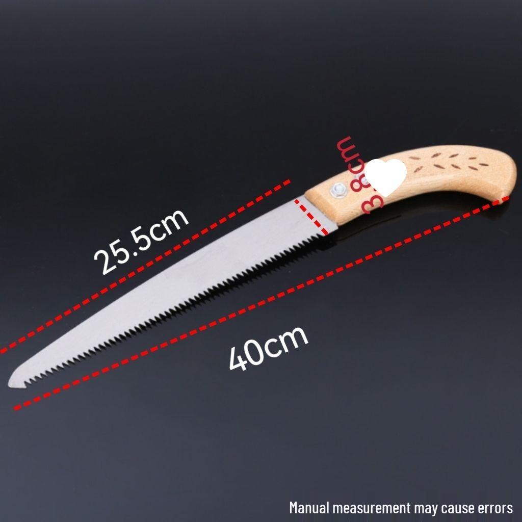 Fine Tooth Garden Pruning Saw - Handheld Woodworking & Fruit Tree Tool