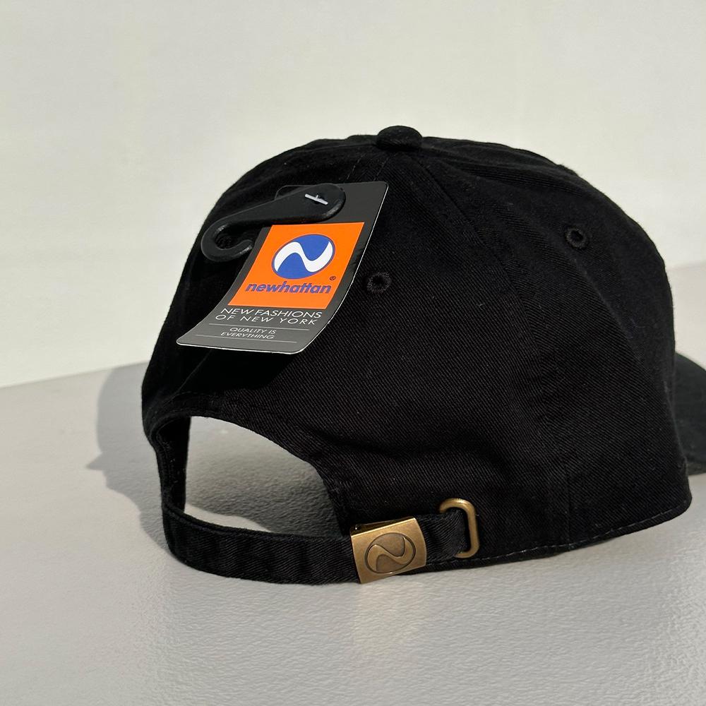 Nyuhaeteun Washed Ball Cap (Black)