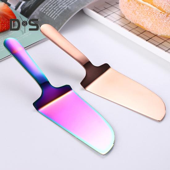 Pizzaschaufel, lange Lebensdauer, leicht zu greifen, Kuchen- und Brotschneider aus Edelstahl für das Esszimmer