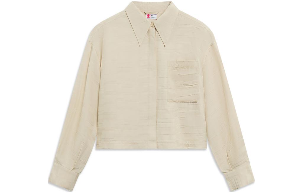 Li Ning Shirt Women s Light Milk Umber ASHT024-1 L