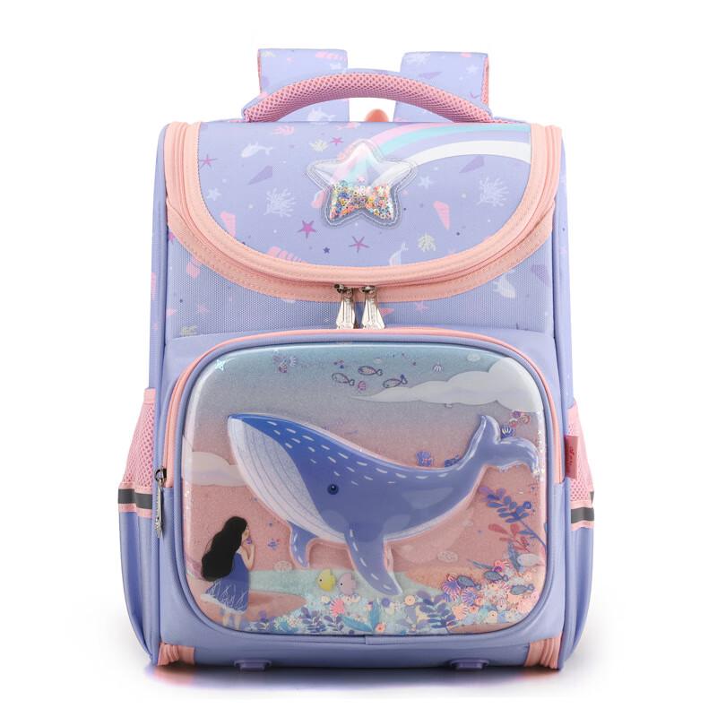 Serena Carlo Cartoon Whale Backpack Large (Grades 3-6)