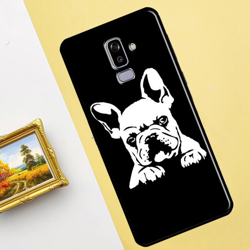 Süße Französische Bulldogge Hülle Für Samsung Galaxy J3 J5 J7 2017 J1 A3 A5 2016 A7 A9 J8 J6 J4 A6 A8 Plus 2018 Funda
