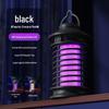 USB Rechargeable Mosquito Killer Lamp: Wall-Mounted or Portable, Indoor & Outdoor Use, Purple Light Repellent.