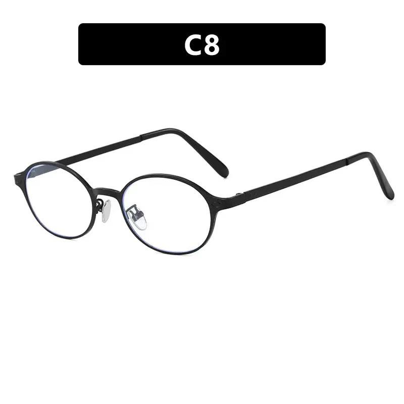 

2025 Vintage Metal Oval High-End Sunglasses with Old Money Style and Anti-UV Protection