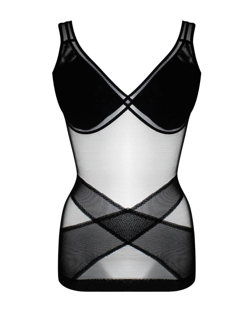 Shape Zone BRAVO Breathable Camisole for Beautiful Sizes Shapewear for Innerwear with Plus Size Flatters the Bust and and Provides Full Coverage