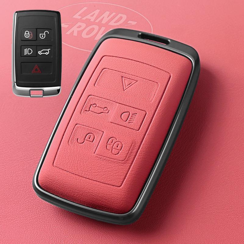 Compatible with Land Rover Range Rover Key Case: Evoque, L Discovery 4/5, Sport Version, Velar, Defender, Autobiography Buckle.