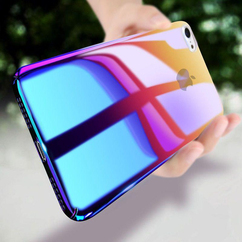 

Тонкий Ультратонкий Прозрачный Противоударный Чехол-накладка с жесткой задней панелью для iPhone X 6 7 8 For iphone 7/8,Black