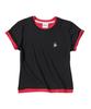 Eontaiteulseoul Untitle Layered Crop Short Sleeve Black