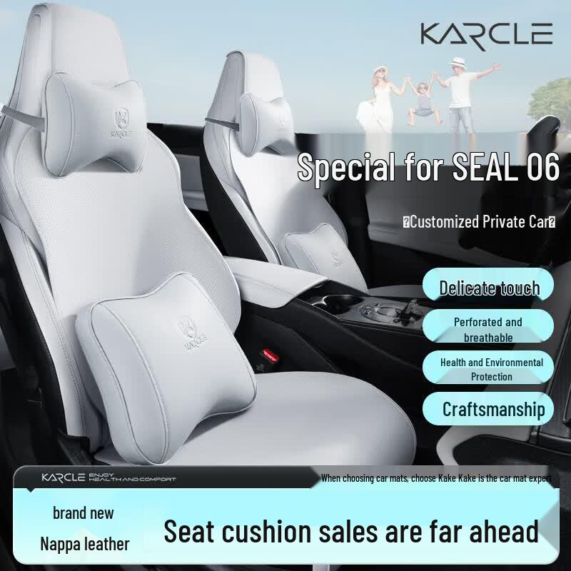 Karcle Premium Leather Car Seat Covers for BYD Seal 06 DM-i