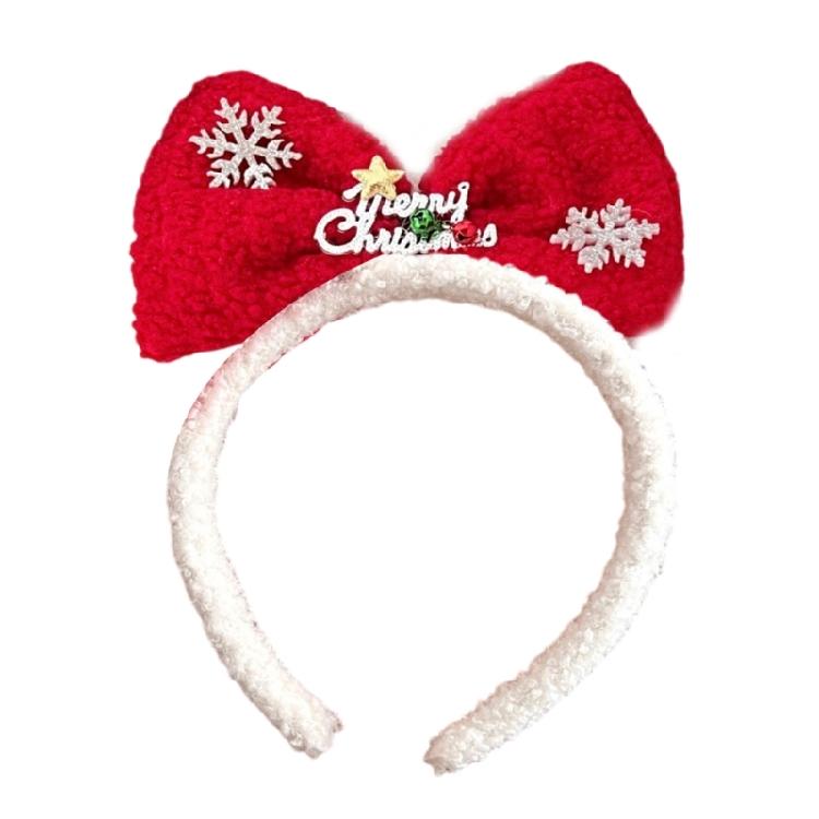 Christmas Hair Hoop for Women and Girls Stylish Accessory for All Occasion Multipurpose Headband Photo Props