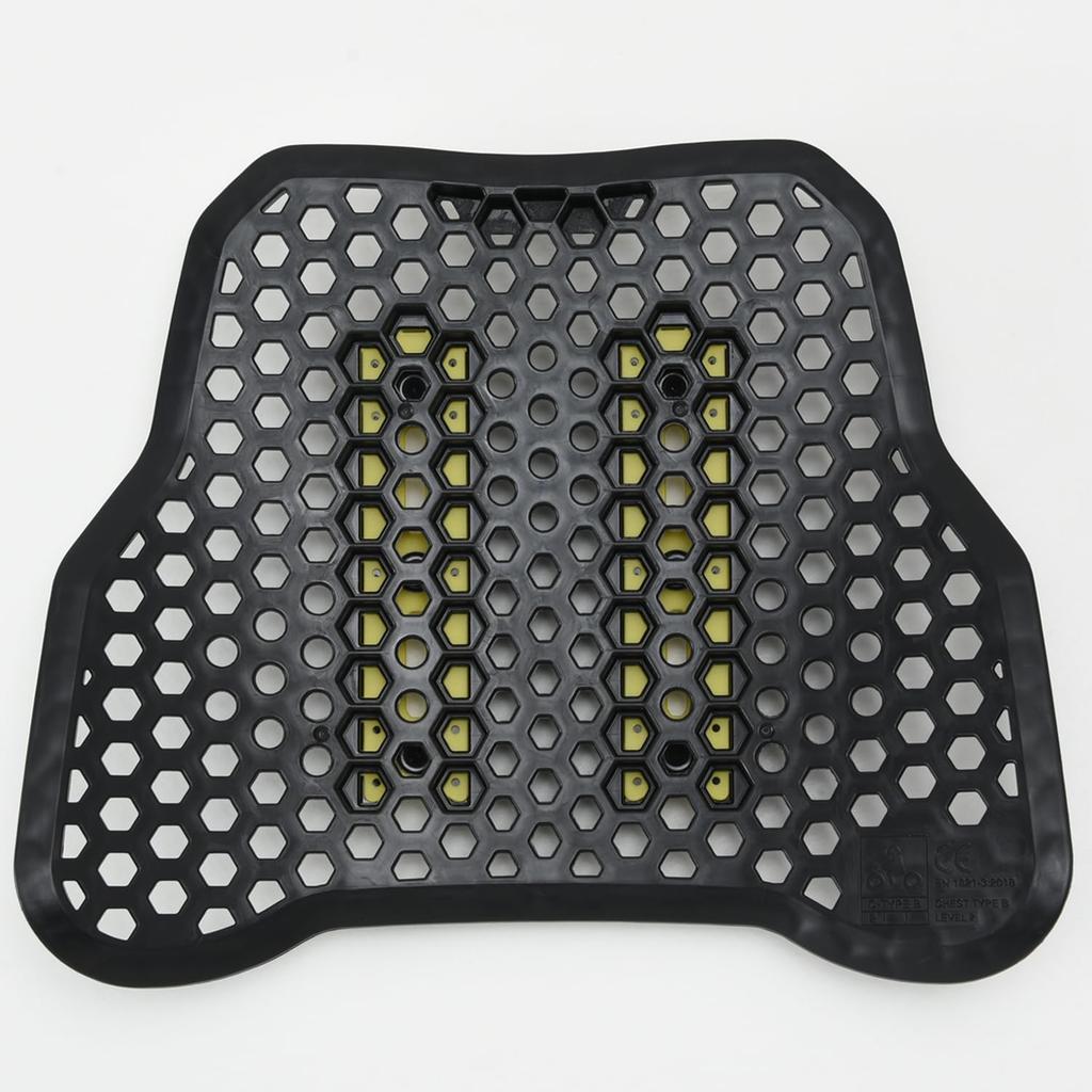 RS Taichi (RS Taichi) 2025 Model Motorcycle NexAir Chest Protector (Button Type) Chest Area CE Level 2 Breathable Black Size: Free [TRV091]