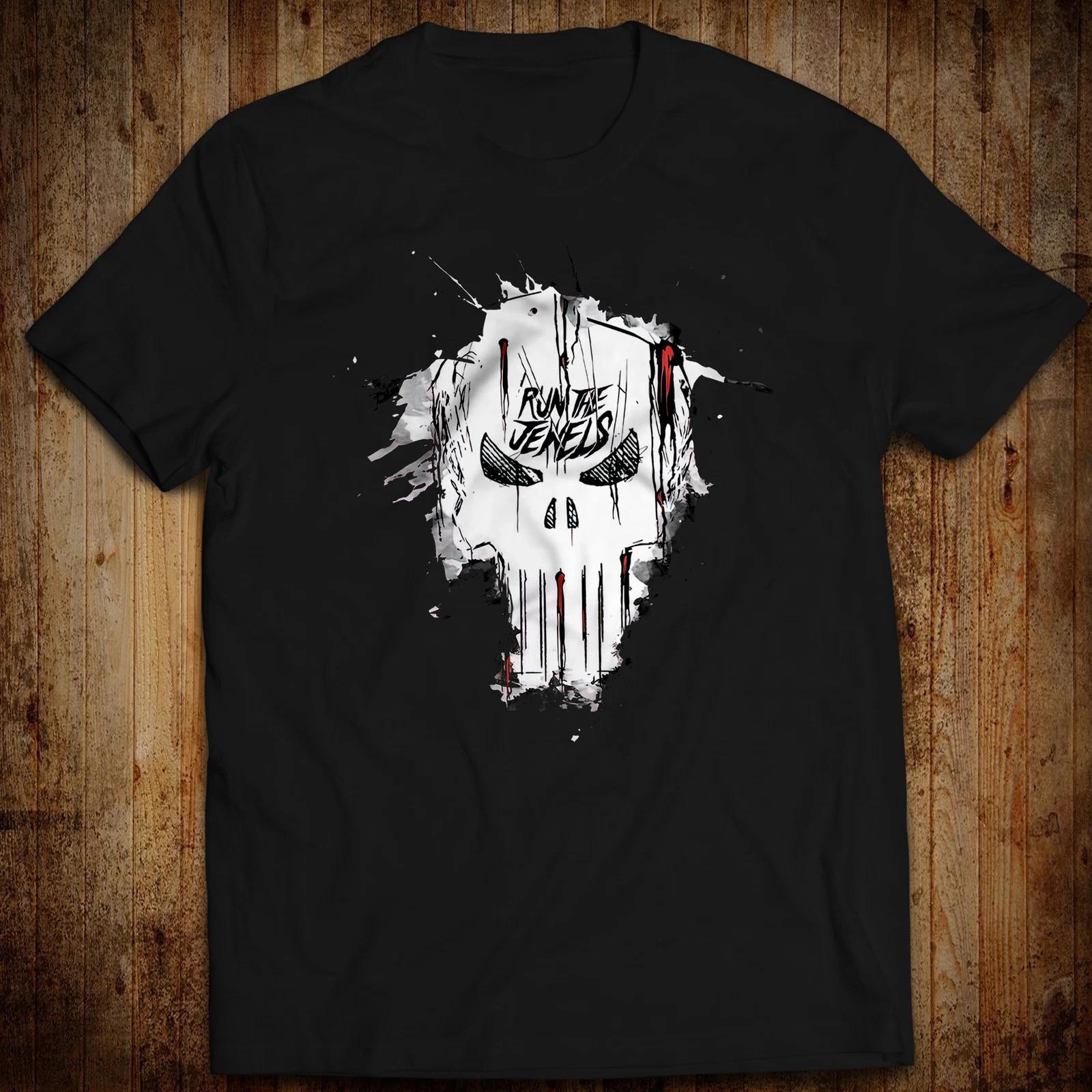 Vintage RTJ x Punisher Graffiti Tee Run The Jewels Jaime El-P Meline Killer Mike XXL