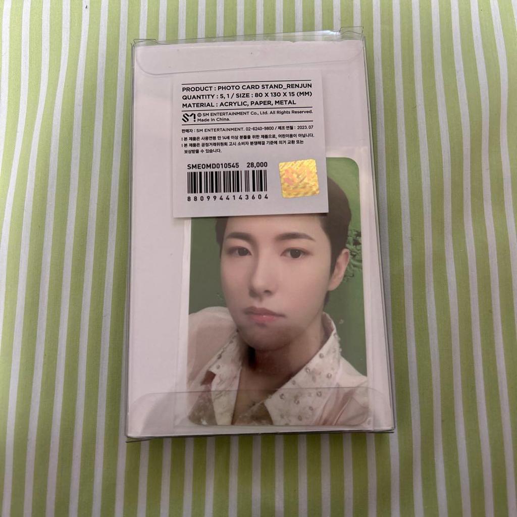 [USED] NCT Dream Renjun Acrylic Stand Acrylic Keychain
