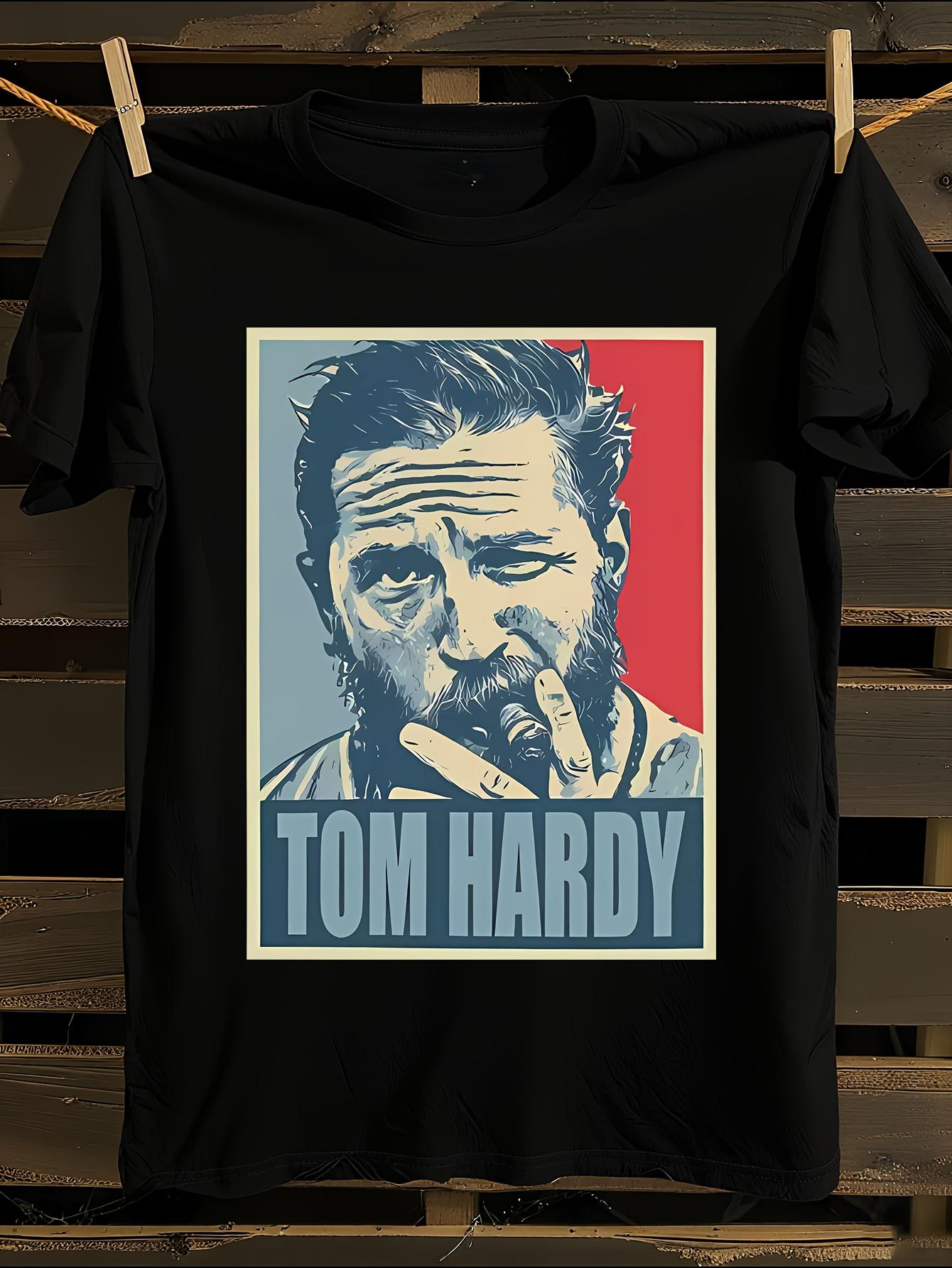 Tom Hardy Mad Max Fury Road Graphic T-Shirt Mens Tshirt Womens Tshirts with Letters Print Short Sleeves T-Shirt Casual Street Tee Shirt Top XXXL