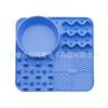 Silicone Pet Slow Feeder Mat With Non-Slip Base Cats Dogs Anti-Choking Lick Pad Bowl Tray In Multiple Sizes Colors