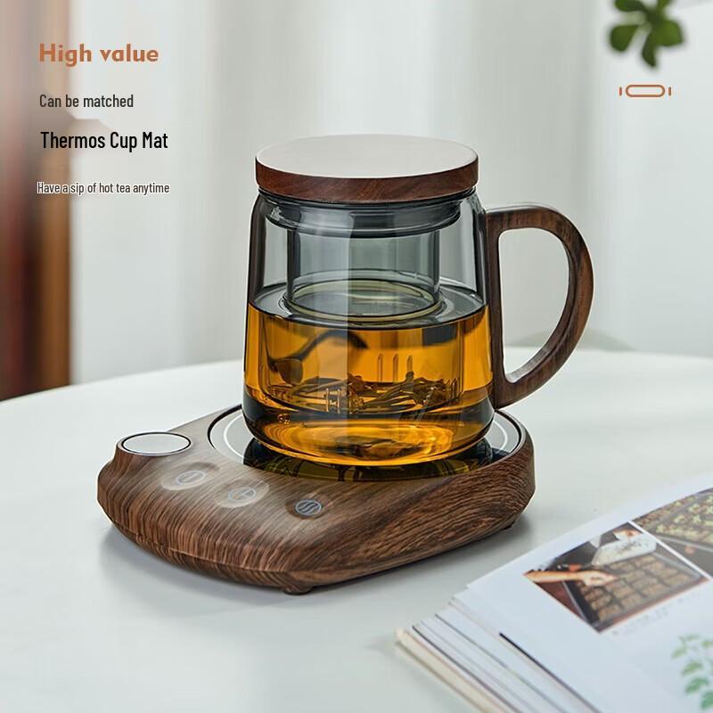 YIHUTEA Glass Tea Infuser Mug