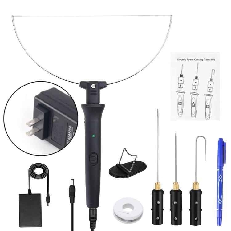 4-in-1 Schaumstoffschneider Heißdrahtschneider Elektrische Schneidemaschine Stift Werkzeuge Set