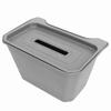 Car Rear Storage Box Large Capacity Slip Resistant Row Seat Organizer Container Replacement For Tesla Model Y Grey