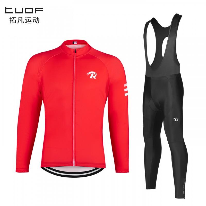Men Women Cycling Jersey Set Long Sleeve Breathable Quick Dry Bike Riding Outfit Mountain Road Bikes