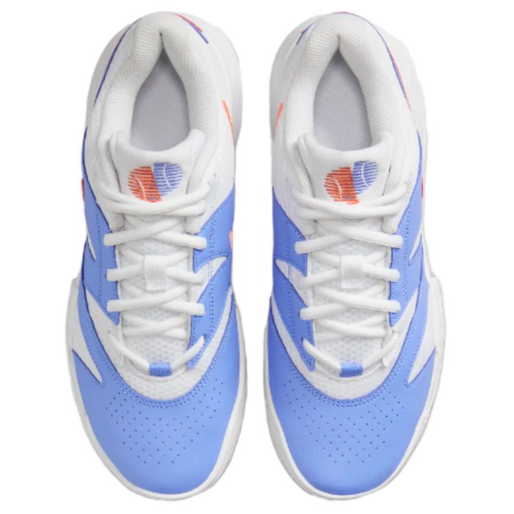 NikeCourt Lite 4 Royal Pulse Light Wild Mango Women Sneakers Blue White FD6575-110