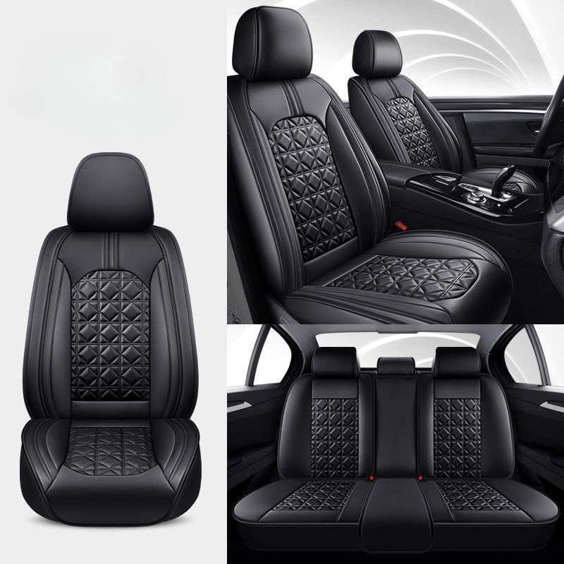 

5-Seat All-Season Universal Car Seat Cover Set, PU Leather, Four Colors Available, Simple and Comfortable Design, Suitable for Five-Seat Vehicles standard edition
