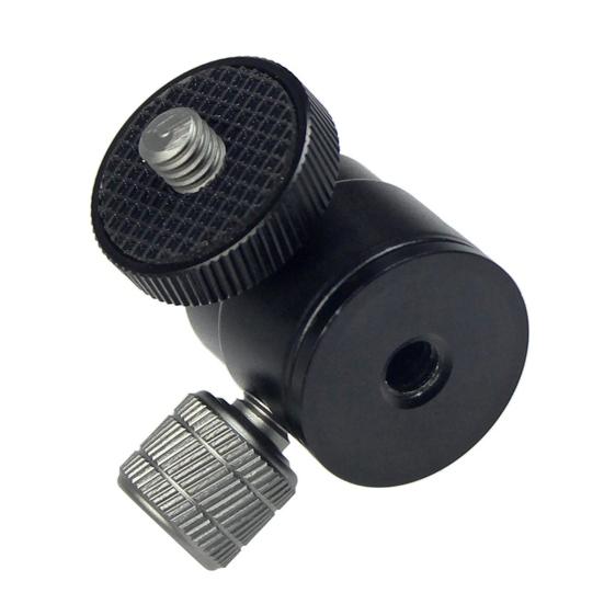 Mini Ball Head for GoPro for Osmo 360 Degree Rotatable Aluminum Alloy 46026 Screw LED Video Light Cell Phone DSLR
