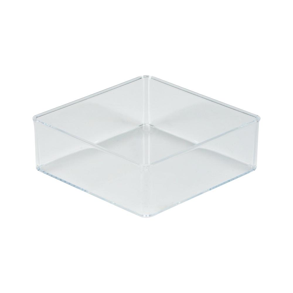 

Large Square Drawer Organizer Clear Multipurpose Storage Bin Bathroom Vanity Desk Accessories Jewelry Office Home Essentials United States