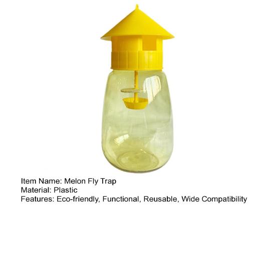 Fruit Fly Trap Outdoor Hanging Drosophila Trap Reusable Fruit Flies Cather Jar Melon Fly Trap for Orchard Vegetable Garden