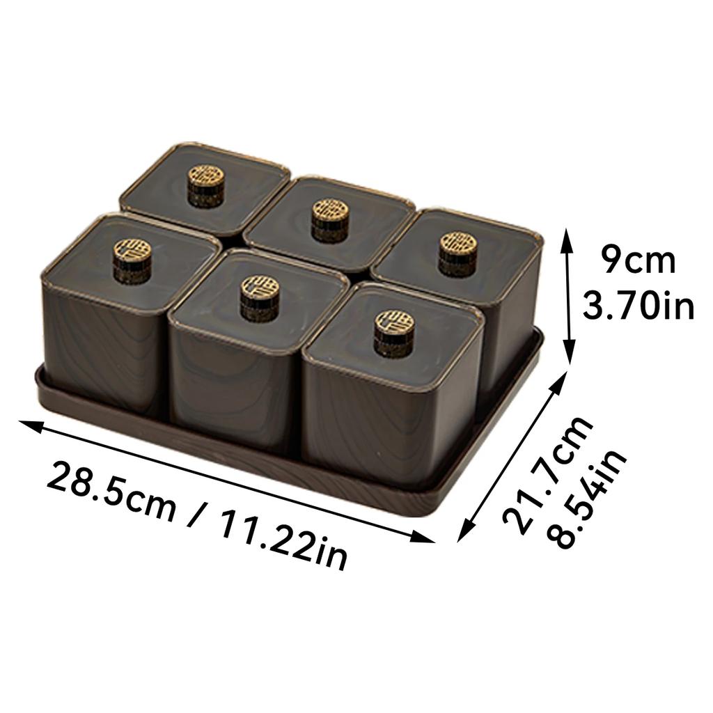 2/4/6 przegródek talerz na owoce z pokrywką Boże Narodzenie Nowy Rok dekoracja domu talerz na orzechy cukierki suszone owoce naczynie pojemnik na żywność