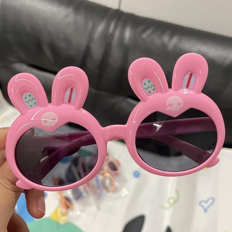 Colorful Boys and Girls Easter Rabbit Decoration Glasses Playful Stylish Cute Cartoon Rabbit Glasses Funny Shades for Summer
