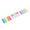 15Packs Page Markers Index Tabs 5 Iridescent Colors Key Marking Reusable Transparent PET Index Tabs for Home School