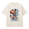 2026 Hot Sale Anime Kurokos Basketball Graphic T-shirt Unisex Vintage Hip Hop Streetwear Top Y2K Gothic Cotton Oversized T-shirts