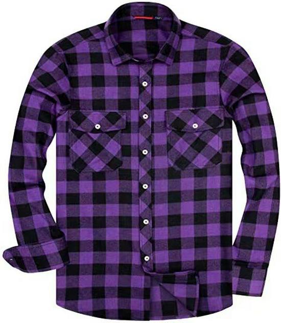European Size Plaid Hooded Short-Sleeved Men's Cardigan Shirt with Double Pocket Flap