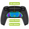 EXtremeRate Programmierbares Metall-Rückpaddel-Kit Rise Remapping Kit für PS5-Controller Upgrade-Platine für PS5-Controller mit neu gestaltetem Rückgehäuse