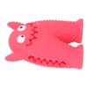 Dog Chew Toy Silicone Bite Resistant Teeth Grinding Sound Making Pet Teething Biting Toy