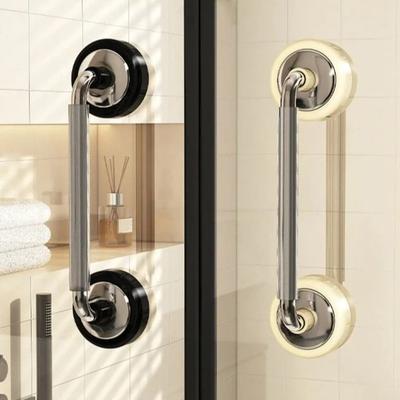 Abnehmbarer Saugnapf Türgriff Anti-Rutsch Wasserdicht Badezimmer Dusche Hilfsgriff Starker Vakuum-Sicherheitsgriff