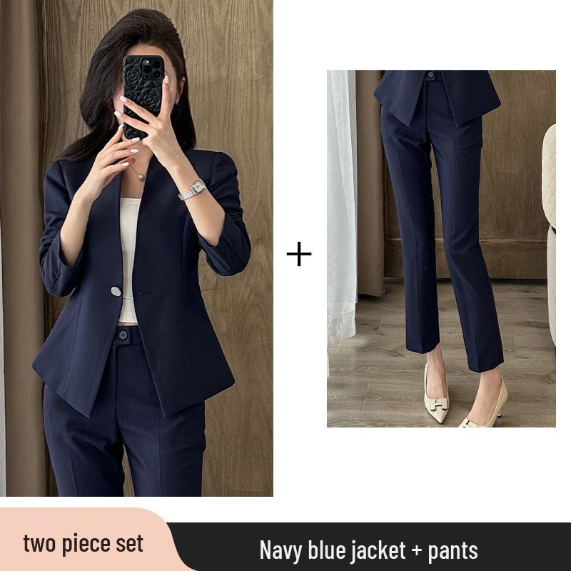 Professional Women's Formal Suit Set for Office and Salon Workwear