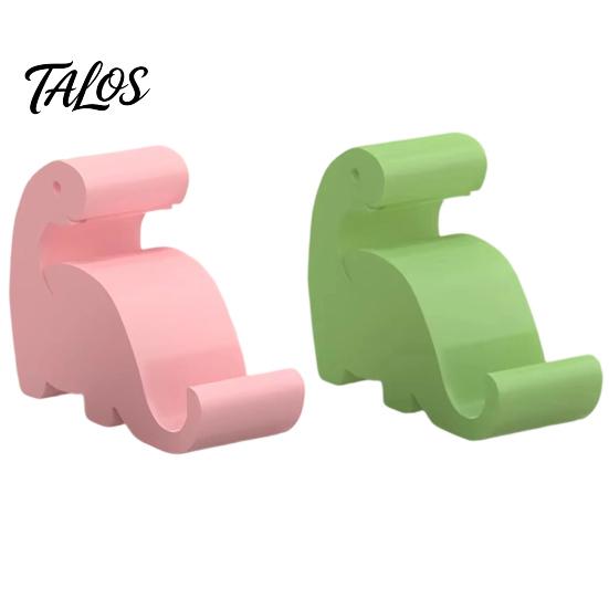 Office Phone Holder 3D Printed Dinosaur Holder, Shape Mobile Stand, Universal Dino Cell Mount for Desktop Decoration Desk