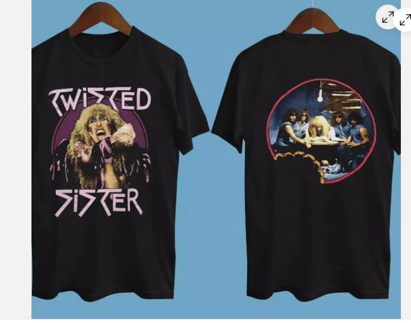

Футболка Twisted Sister Stay Hungry Tour новая двухсторонняя подарок маме подарок фанату XL