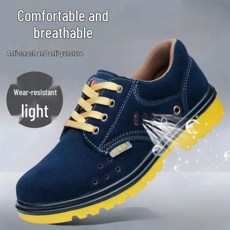 Union Ambassador Men s Breathable Anti-Smash Safety Shoes 40