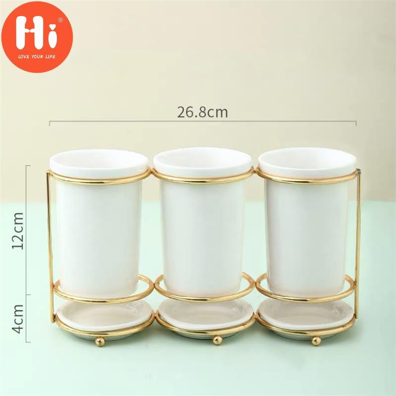 Ceramic Chopsticks Holder Restaurant Draining Rack Kitchen Spoon Fork Shelf Home Tableware Storage Box