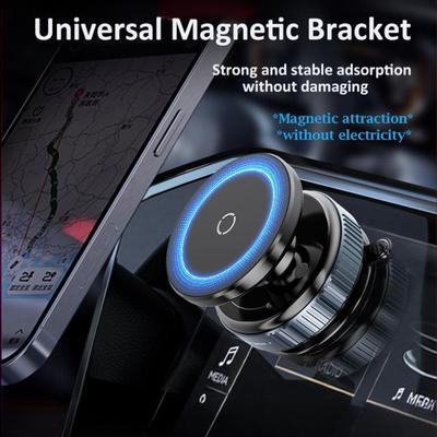 Magnetický univerzální držák na telefon do auta Magnetický držák na navigaci do mřížky ventilace Skládací držák na palubní desku do auta Magnetický stojánek