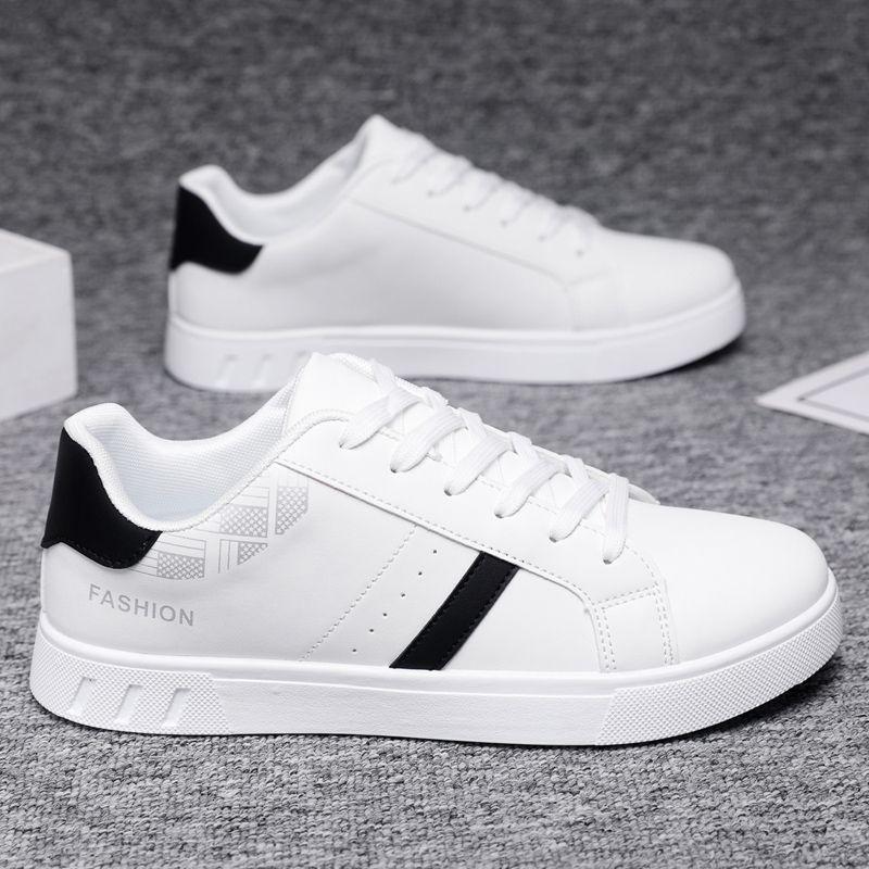 Little white shoes men's new summer men's shoes trendy versatile breathable board shoes young and young large size casual shoes