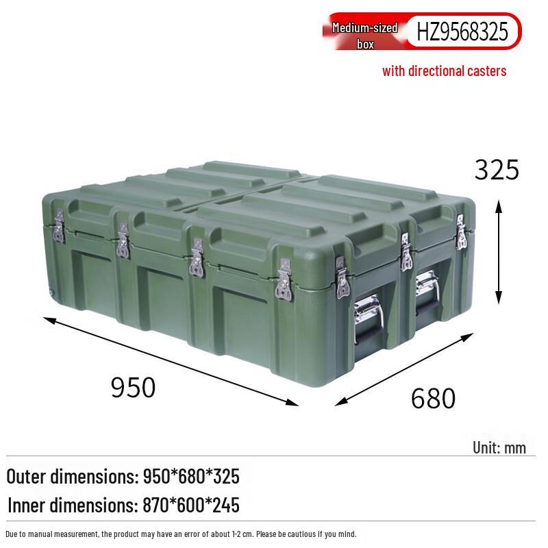 Rotomolded Emergency Supply Box Medium