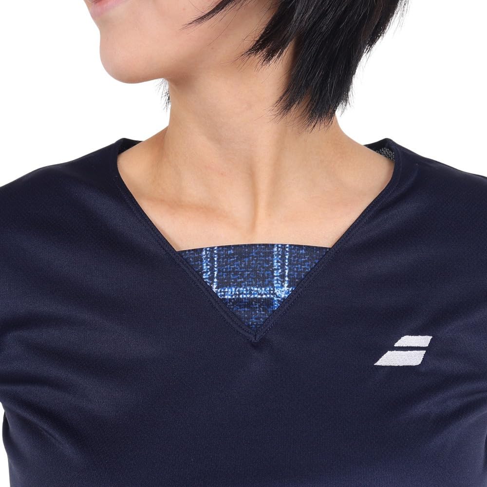 Babolat Tennis Wear Women Pure Short Sleeve Shirt BWG3378 2023FW