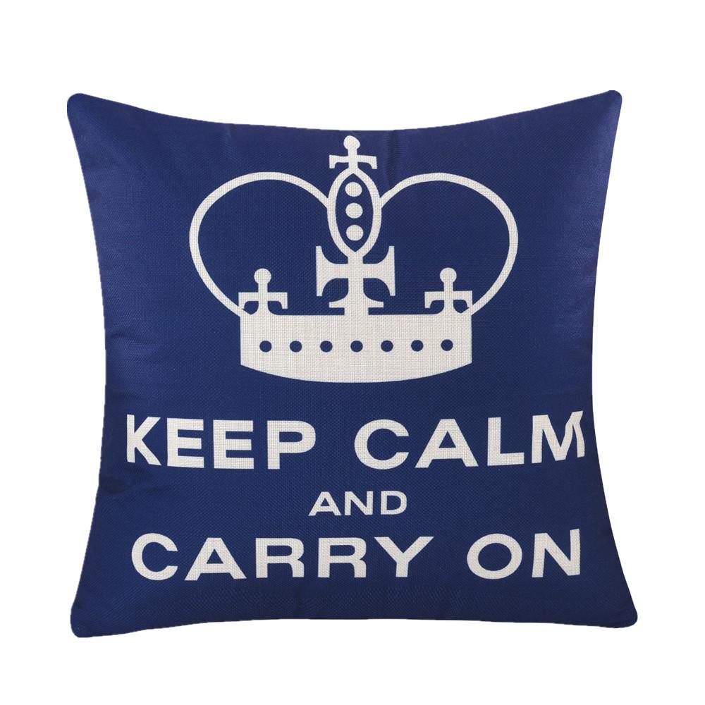 45x45cm Animal Deer Printed Home Sofa Cushion Cover Christmas Decoration Throw Pillowcase Xmas Gift