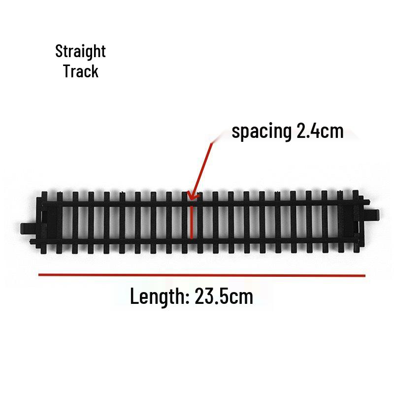1:87 Scale Electric Train Model Toy with Track Accessories