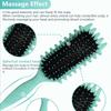 Curl Define Styling Brush Hollow Boar Bristle Detangling Hair Brush Tangled Hair Comb Shaping Defining Curls Styling Tools