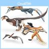 Realistic Jurassic Desktop Model Of Archaeopteryx Pterosaur And Dromaeosaur With Stunning Detail